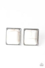 Load image into Gallery viewer, Eco Elegance White Post Earrings