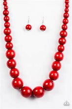 Load image into Gallery viewer, Effortlessly Everglades Red Wood Necklace