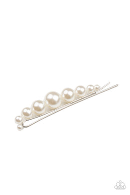 Elegantly Efficient White Hair Clip