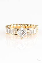 Load image into Gallery viewer, Elegantly Ever After Gold Skinny Band Ring