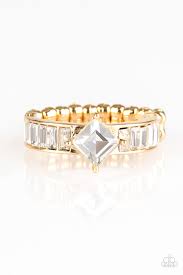 Elegantly Ever After Gold Skinny Band Ring