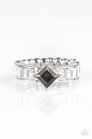 Elegantly Ever After Silver Skinny Band Ring
