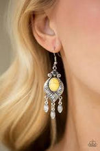 Load image into Gallery viewer, Enchantingly Environmentalist Yellow Earrings