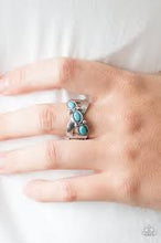 Load image into Gallery viewer, Endless Deserts Blue Ring - Angie&#39;s $5.00 Bling