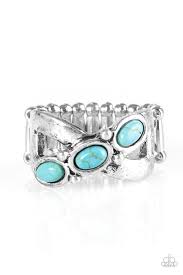 Endless Deserts Blue Ring - Angie's $5.00 Bling