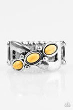 Load image into Gallery viewer, Endless Deserts Yellow Ring - Angie&#39;s $5.00 Bling