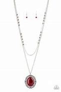 Load image into Gallery viewer, Endlessly Enchanted Red Necklace