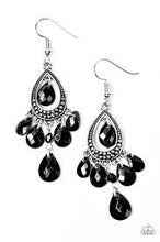 Load image into Gallery viewer, Enjoy the Wild Things Black Earrings