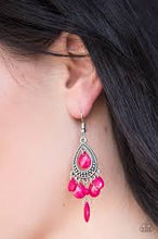 Load image into Gallery viewer, Enjoy the Wild Things Pink Earrings