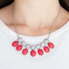Load image into Gallery viewer, Environmental Impact Red Necklace