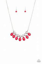 Load image into Gallery viewer, Environmental Impact Red Necklace