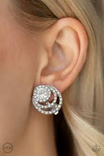 Load image into Gallery viewer, Epic Epicenter White Clip On Earrings