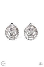 Load image into Gallery viewer, Epic Epicenter White Clip On Earrings