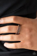 Load image into Gallery viewer, Epic Shimmer Copper Skinny Band Ring