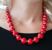 Load image into Gallery viewer, Everyday Eye Candy Red Necklace