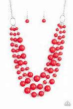 Load image into Gallery viewer, Everyone Scatter Red Necklace
