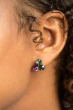 Load image into Gallery viewer, Everything Must Glow Purple Post Earrings