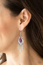 Load image into Gallery viewer, Exchantingly Environmentalist Purple Earrings