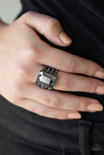 Load image into Gallery viewer, Expect Heavy Reign Black Ring - Angie&#39;s $5.00 Bling