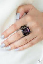 Load image into Gallery viewer, Expect Heavy Reign Purple Ring - Angie&#39;s $5.00 Bling