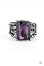 Load image into Gallery viewer, Expect Heavy Reign Purple Ring - Angie&#39;s $5.00 Bling