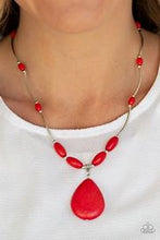Load image into Gallery viewer, Explore the Element Red Necklace
