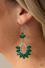 Load image into Gallery viewer, Extra Exquisite Green Earrings
