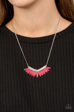 Load image into Gallery viewer, Extra Extravaganza Pink Necklace