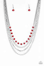 Load image into Gallery viewer, Extravagant Elegance Red Necklace