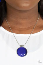 Load image into Gallery viewer, Look Into My Aura Blue Necklace