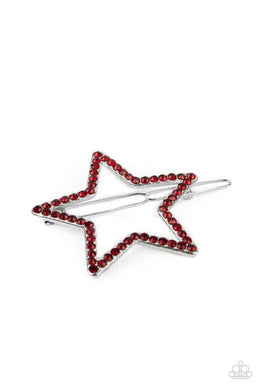 Stellar Standout Red Hair Clip