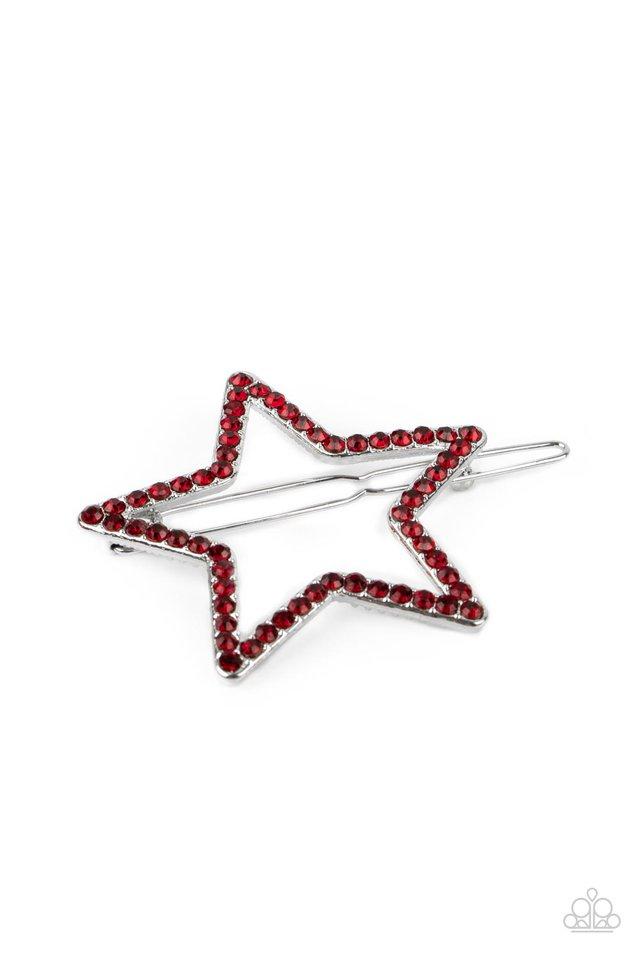 Stellar Standout Red Hair Clip