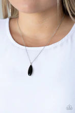 Load image into Gallery viewer, Prismatically Polished Black Necklace