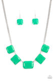 Load image into Gallery viewer, Instant Mood Booster Green Necklace