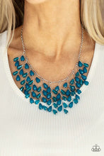 Load image into Gallery viewer, Garden Fairytale Blue Necklace