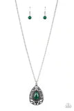 Load image into Gallery viewer, Modern Majesty Green Necklace