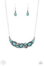 Load image into Gallery viewer, Cottage Garden Blue Necklace