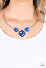 Load image into Gallery viewer, Divine Iridescence Blue Necklace