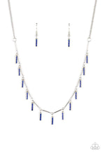 Load image into Gallery viewer, Metro Muse Blue Necklace