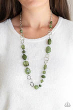 Load image into Gallery viewer, Prismatic Paradise Green Necklace