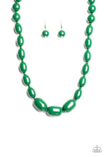 Load image into Gallery viewer, Poppin Popularity Green Necklace