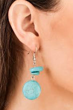 Load image into Gallery viewer, Fabulously Flintstone Turquoise Earrings