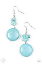 Load image into Gallery viewer, Fabulously Flintstone Turquoise Earrings