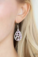 Load image into Gallery viewer, Fabulously Wealthy Purple Earrings