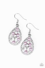 Load image into Gallery viewer, Fabulously Wealthy Purple Earrings