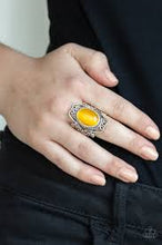 Load image into Gallery viewer, Fairytale Flair Yellow Ring - Angie&#39;s $5.00 Bling
