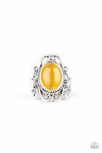 Load image into Gallery viewer, Fairytale Flair Yellow Ring - Angie&#39;s $5.00 Bling