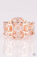 Load image into Gallery viewer, Fanciful Flower Gardens- Rose Gold Ring - Angie&#39;s $5.00 Bling