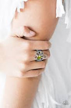 Load image into Gallery viewer, Fancy Finale Green Ring - Angie&#39;s $5.00 Bling