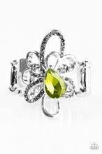 Load image into Gallery viewer, Fancy Finale Green Ring - Angie&#39;s $5.00 Bling